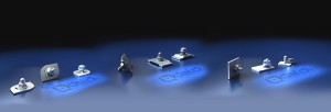 Clameaux pour les fenêtres PVC et Aluminium