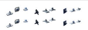 Clameau pour les menuiseries Alu et PVC