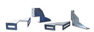 Pattes a gousset pour les menuiseries Alu, Bois et PVC