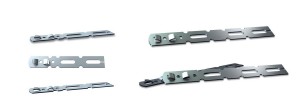 Pattes de scellement pour les menuiseries Alu, bois et PVC